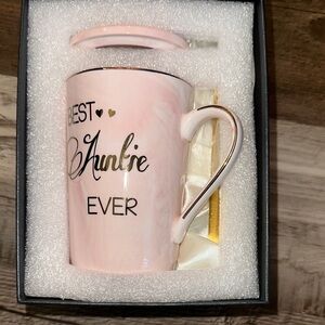 Pink Best Auntie Ever Mug